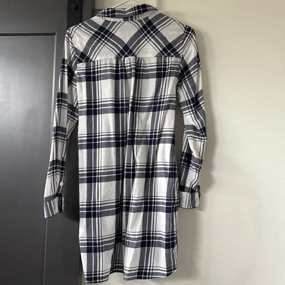 J. Crew Plaid Shirt Dress - Picture 5 of 5